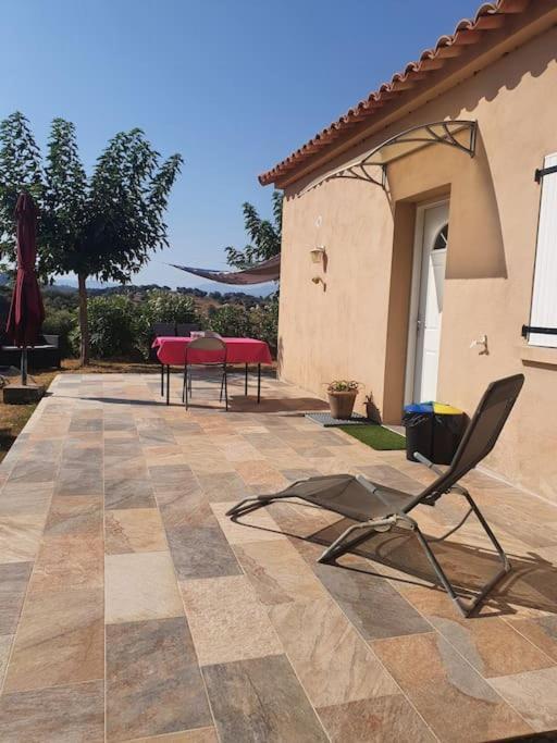 Studio Mitoyen A La Campagne Vue Sur La Mer Cargèse Exterior foto