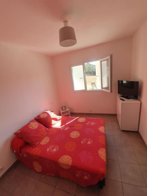 Studio Mitoyen A La Campagne Vue Sur La Mer Cargèse Exterior foto
